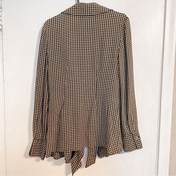 Something Navy Menswear Blazer Top Brown Check S - Picture 7 of 9